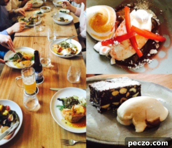Fifteen lunch collage - A collection of dishes served at Fifteen, including quiche, soup, and other delectable items, reflecting the restaurant's diverse menu.
