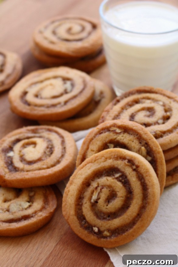 cinnamon bun crunch icebox cookies 6