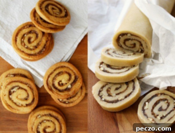 cinnamon bun crunch icebox cookies 7