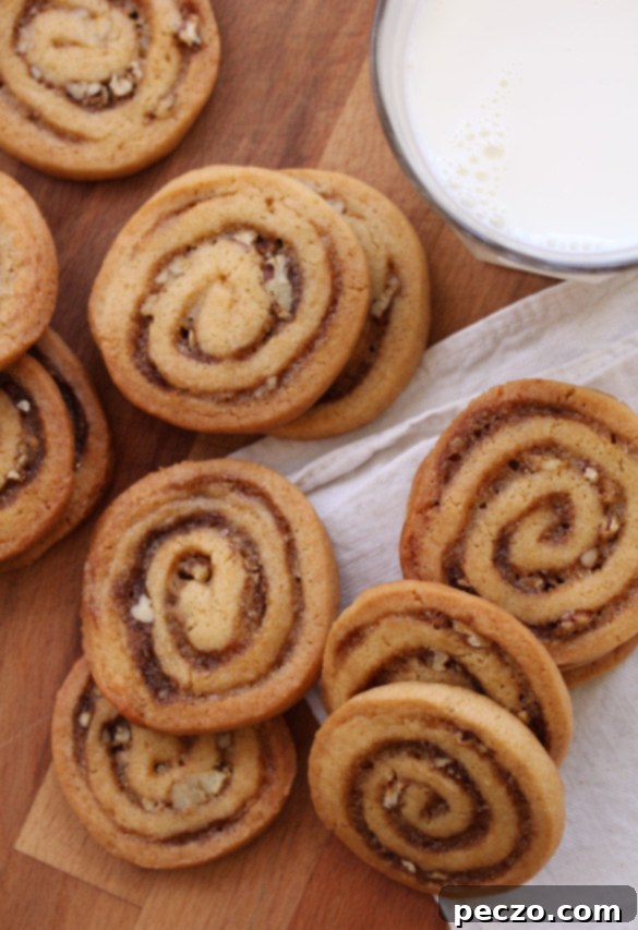 cinnamon bun crunch icebox cookies 5