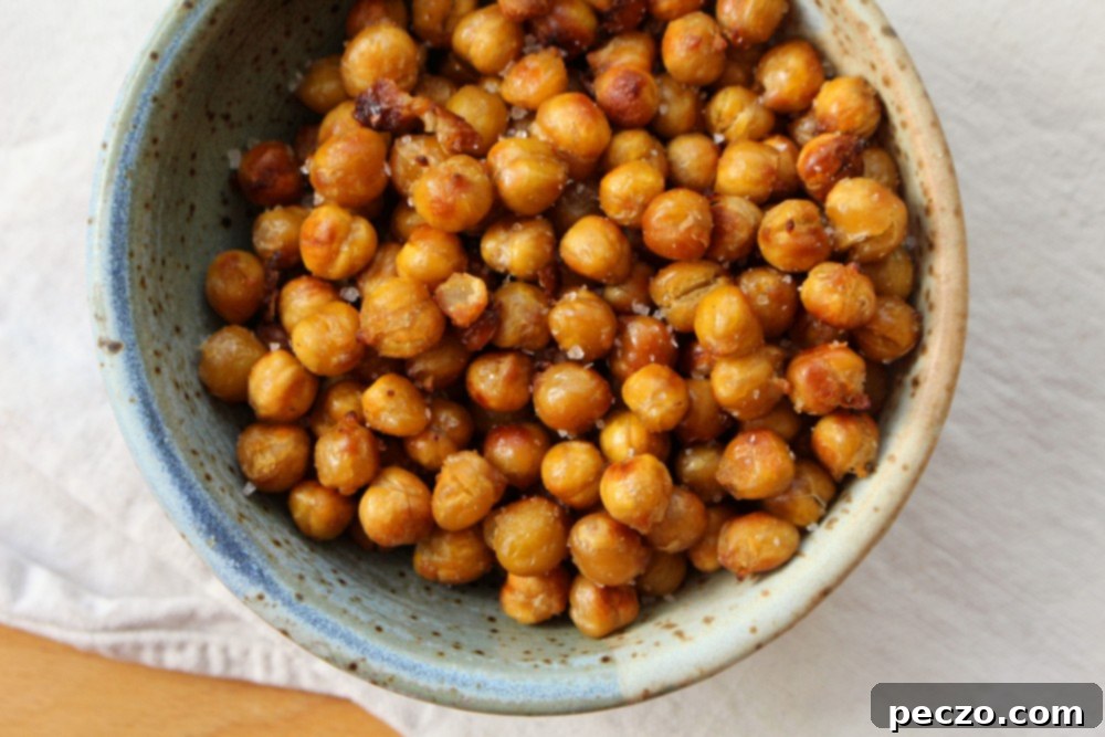 Miso roasted chickpeas 1