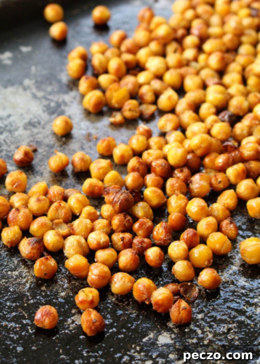 Miso roasted chickpeas 2