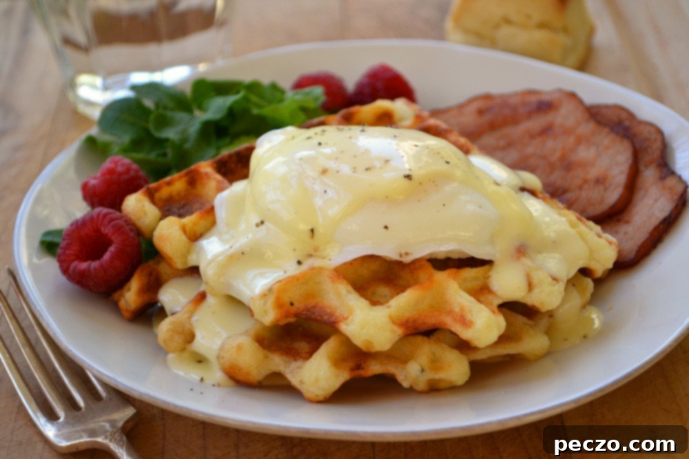 Waffle Eggs Benedict