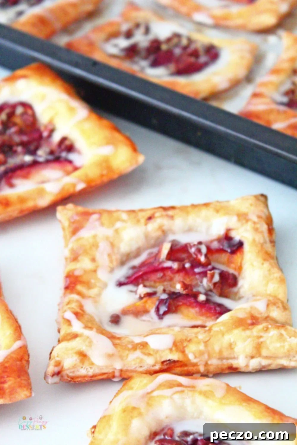 Peach Danish recipe