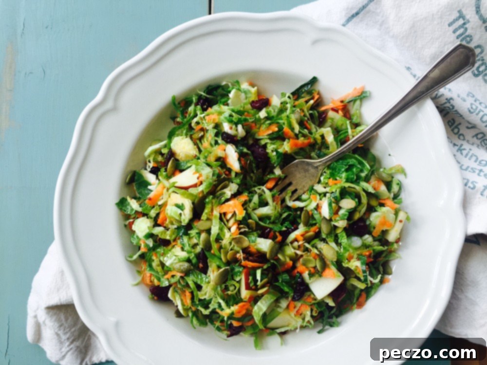 brussels sprout salad 1