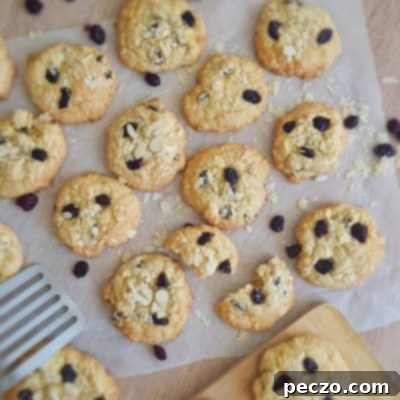 White chocolate cranberry cookies