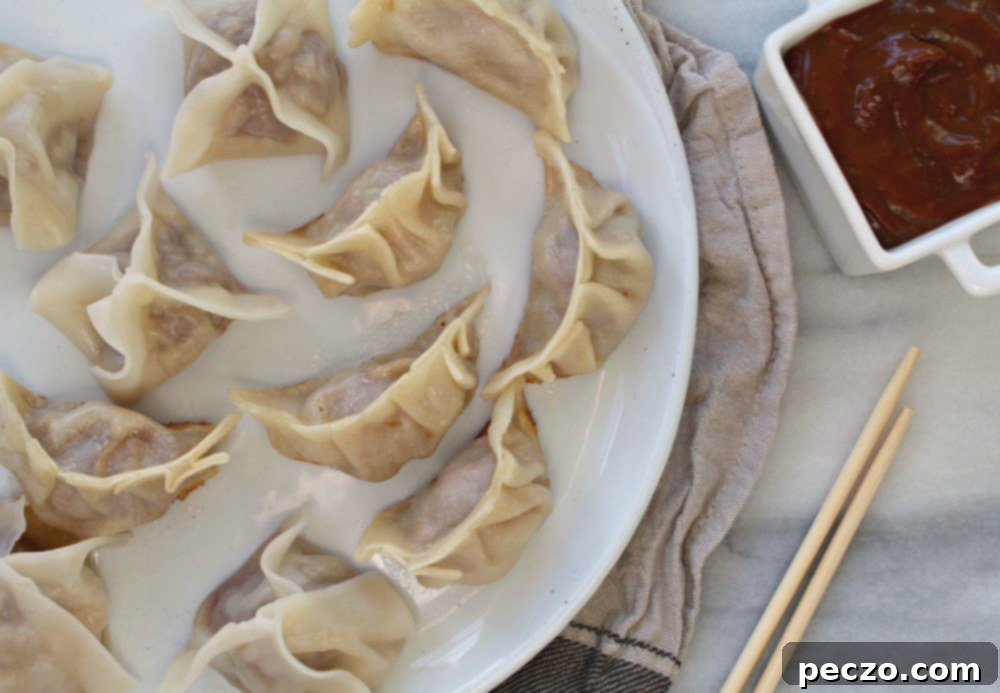 Dumplings + potstickers 1
