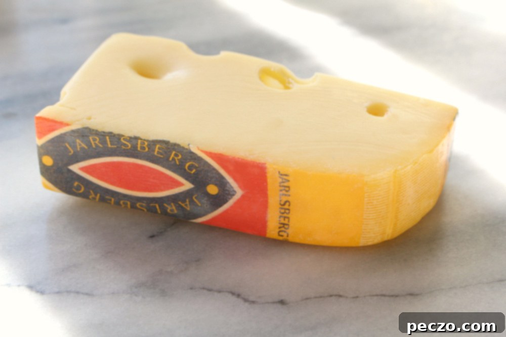 Jarlsberg-wedge