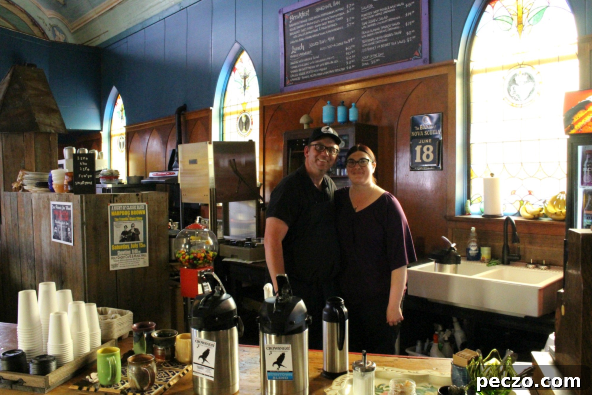 Holy Ghost Cafe owners