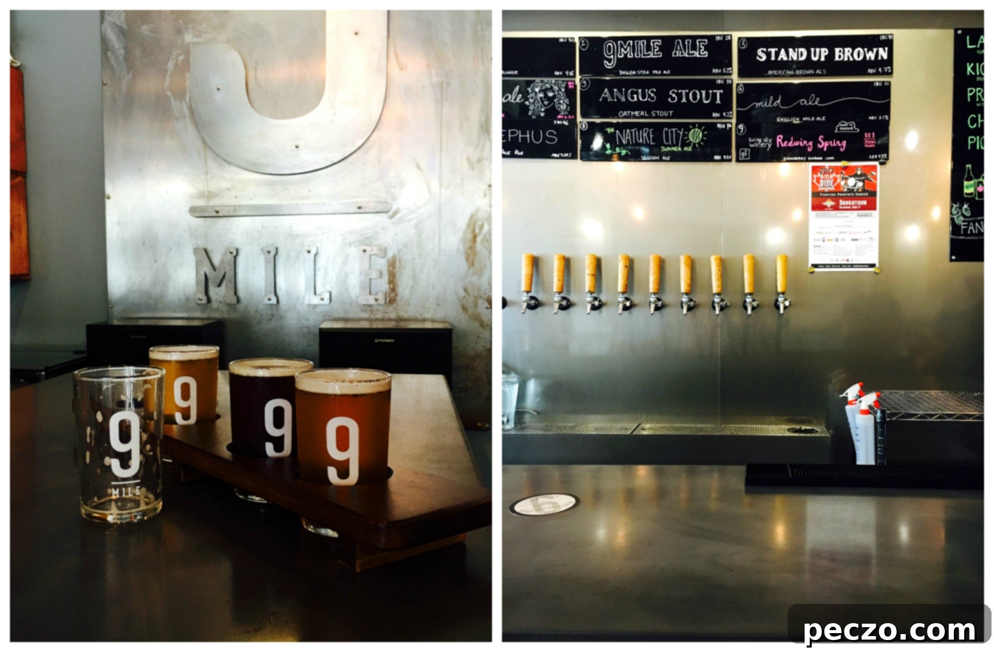 9 Mile Legacy Brewing - People enjoying drinks