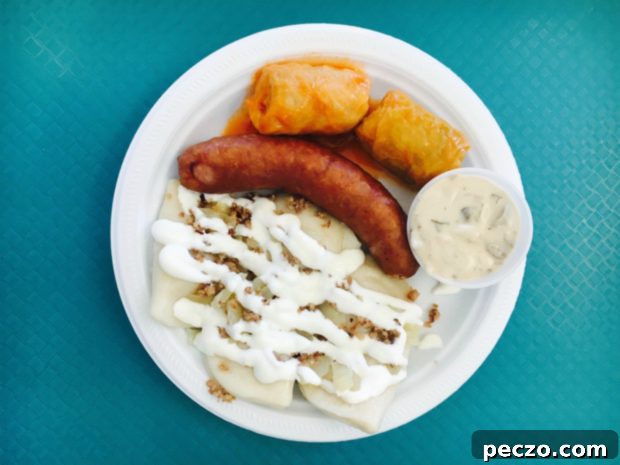 Baba's Perogies - Drive-thru sign and exterior