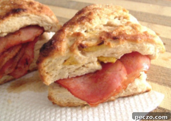Back Bacon Biscuit