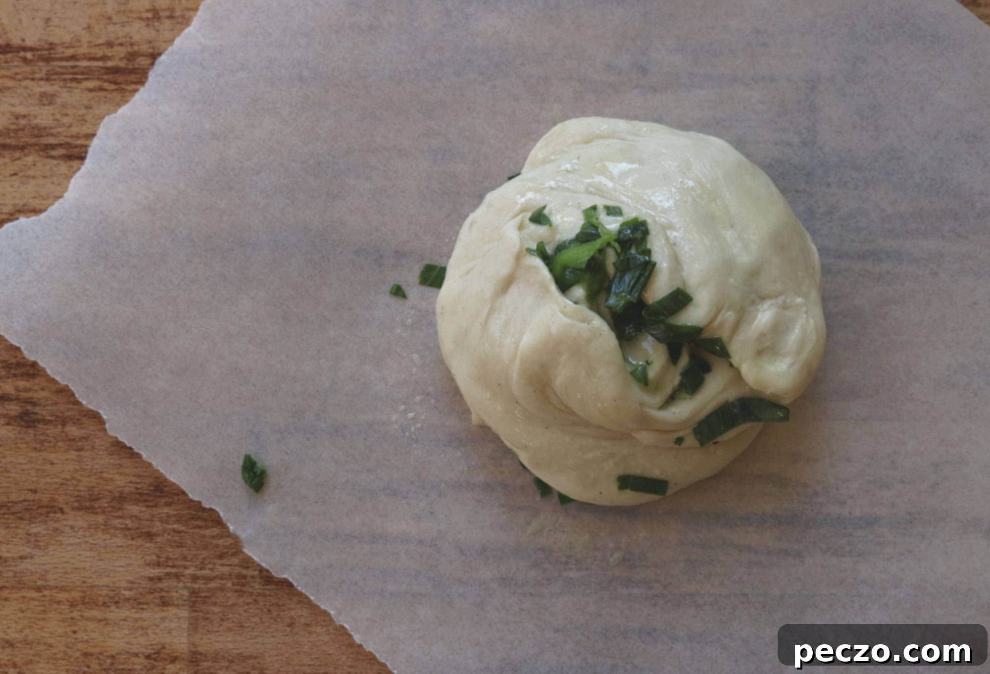 Green onion cake 4