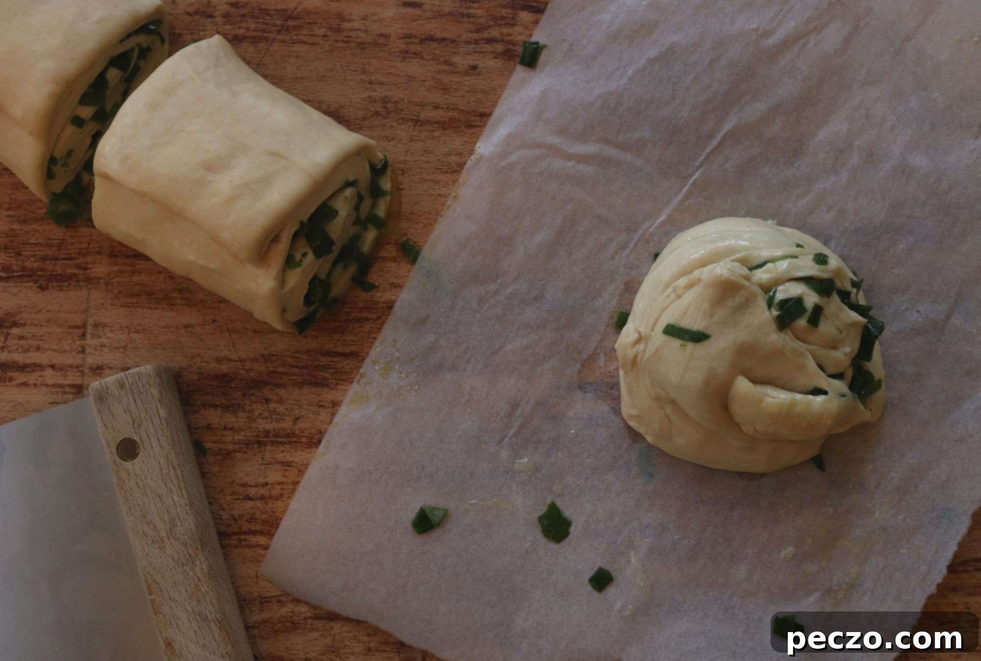 Green onion cake 3
