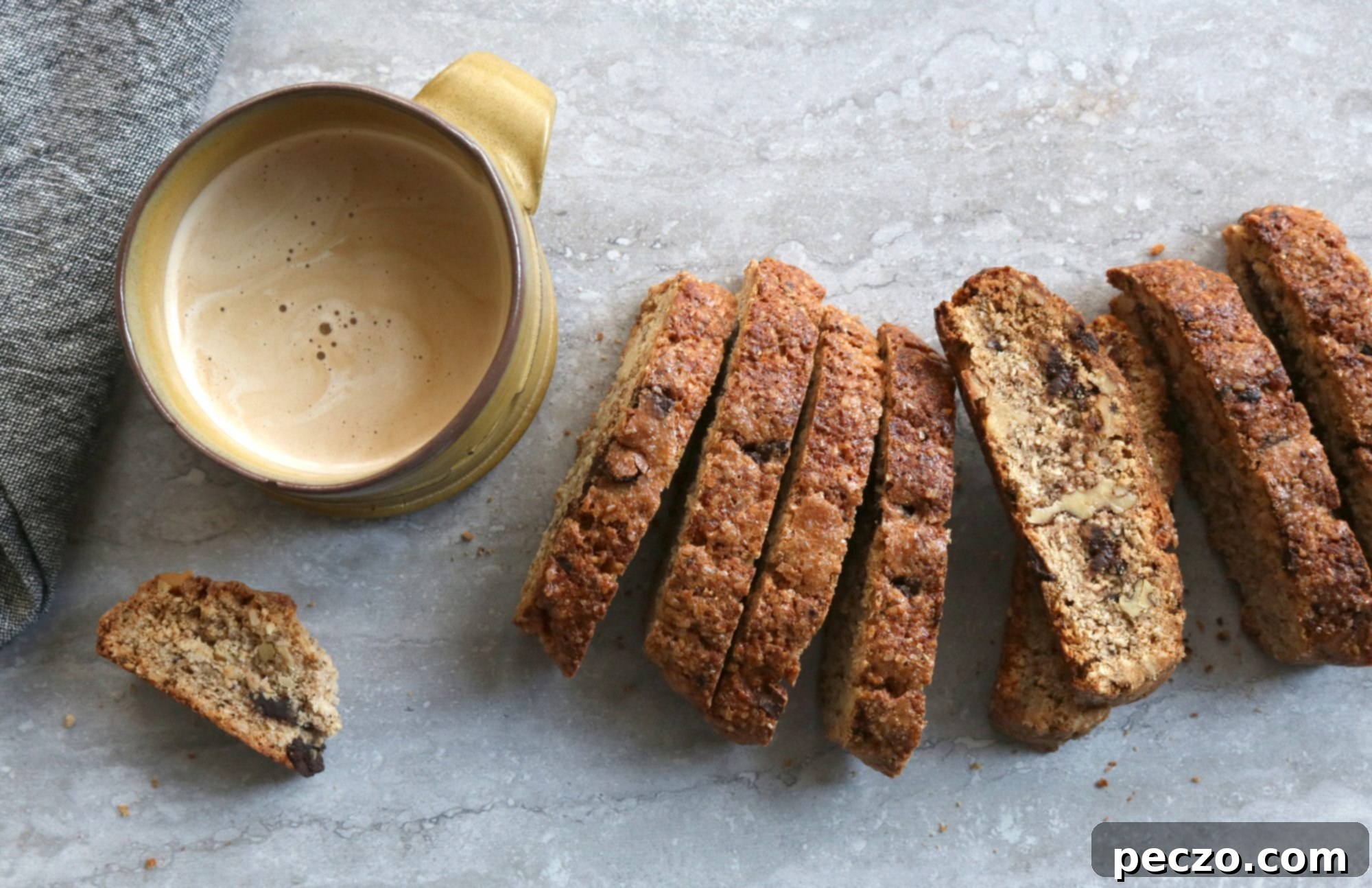 Breakfast Bean Biscotti