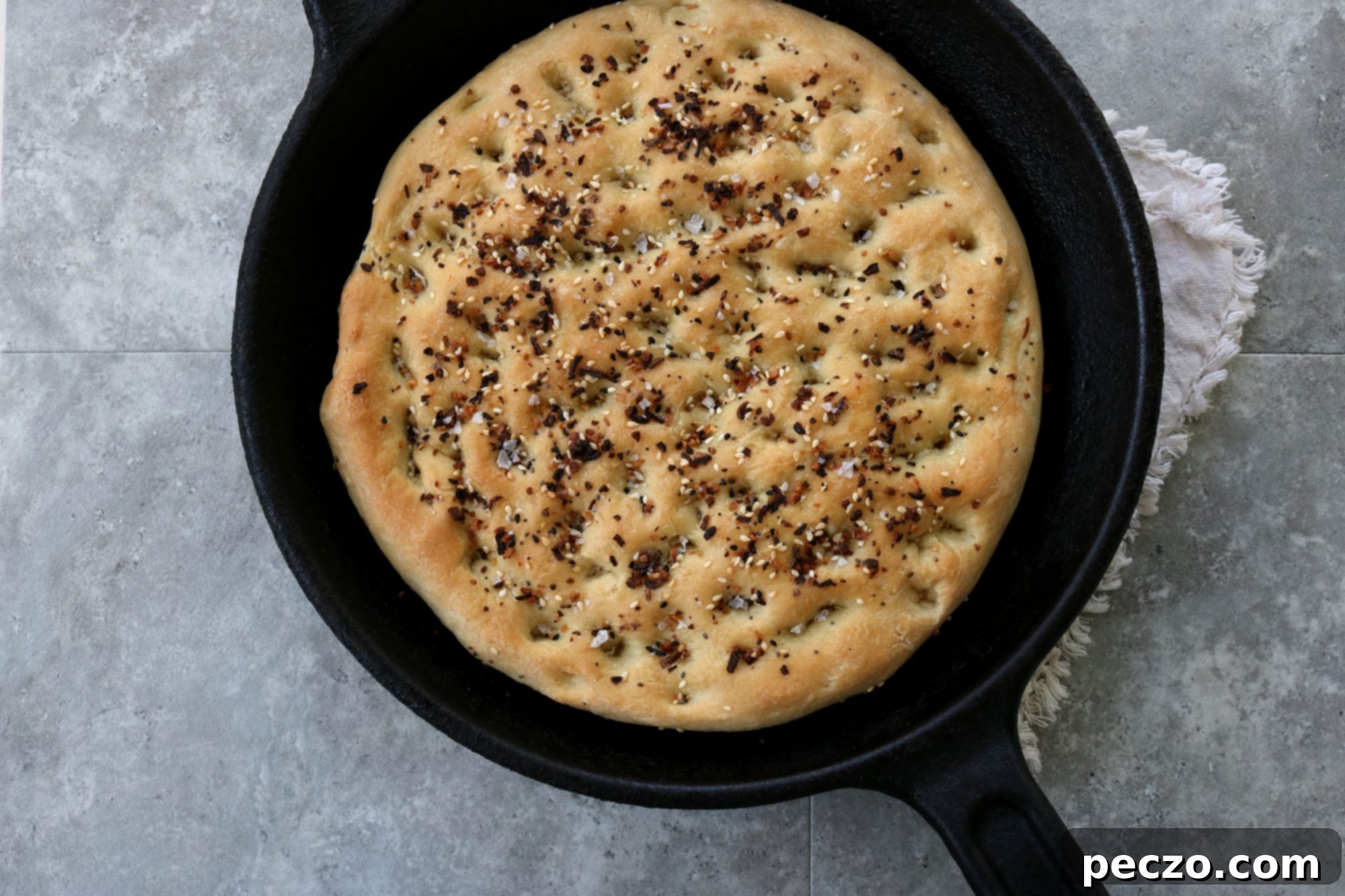 Everything Bagel focaccia