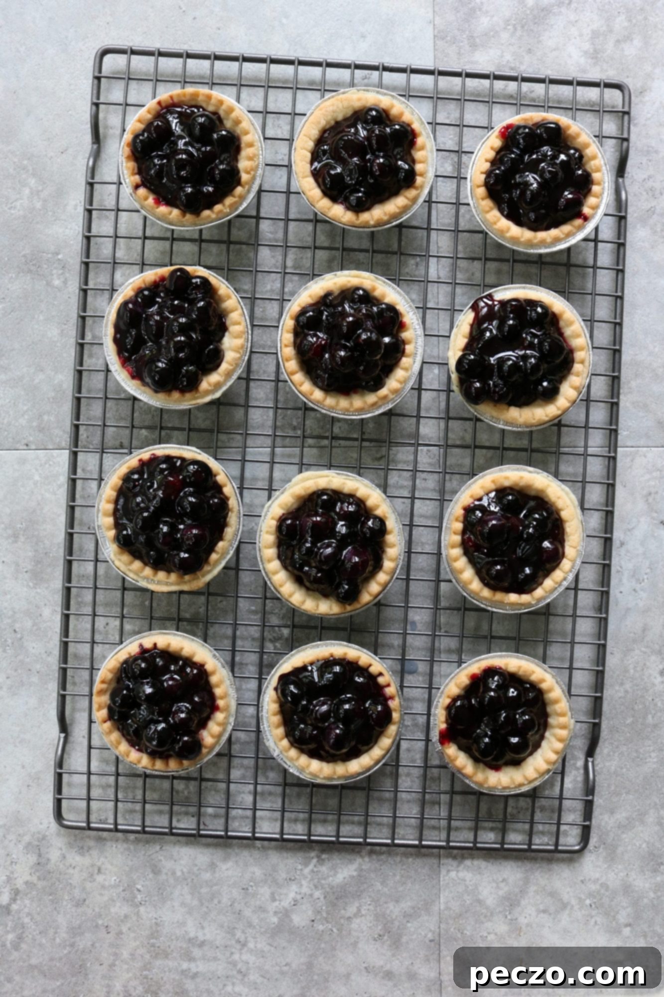 Baking instructor presenting a tray of freshly baked Saskatoon tarts, a proud moment of culinary creation.