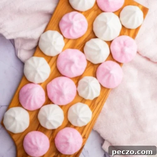 Image of lemon meringue cookies in pink and white