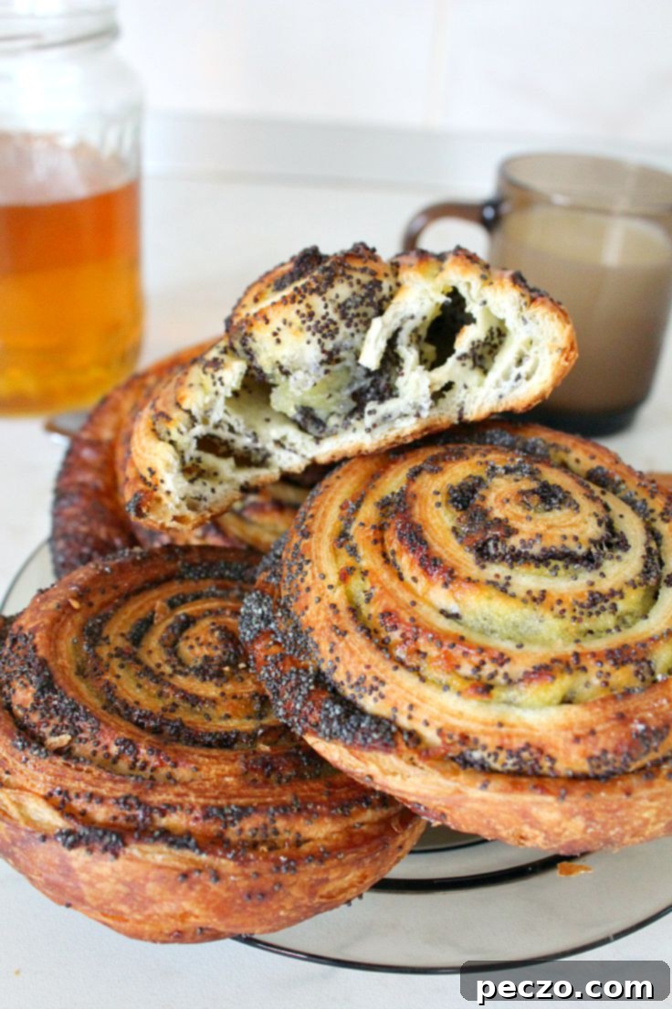 Image of poppy seed pastry