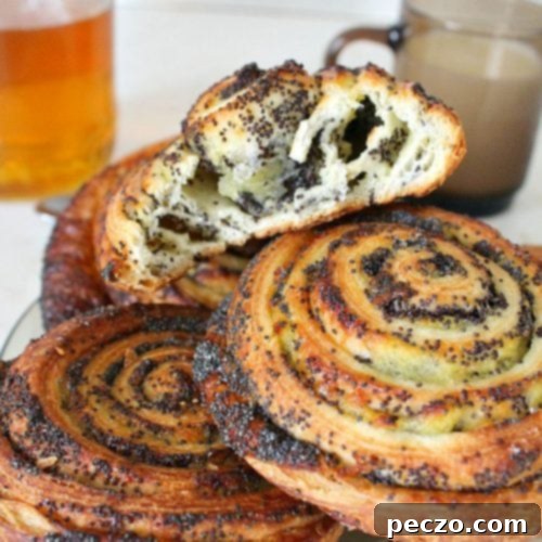 Image of poppy seed pastry