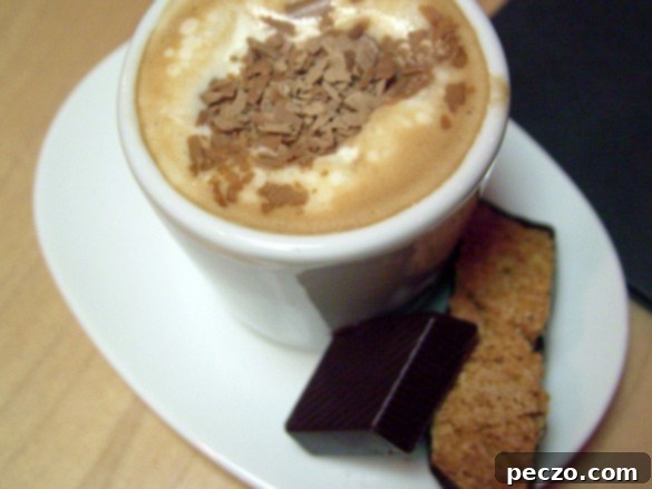 Decadent Hot Chocolate Served at Bernard Callebaut Event