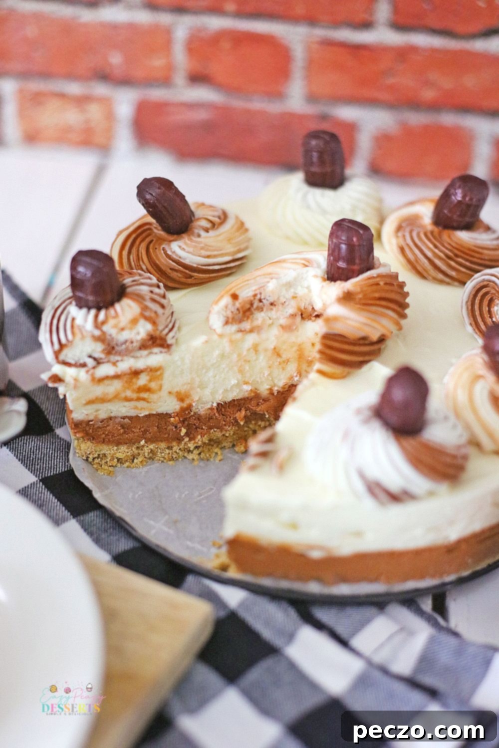 Close up image of root beer dessert