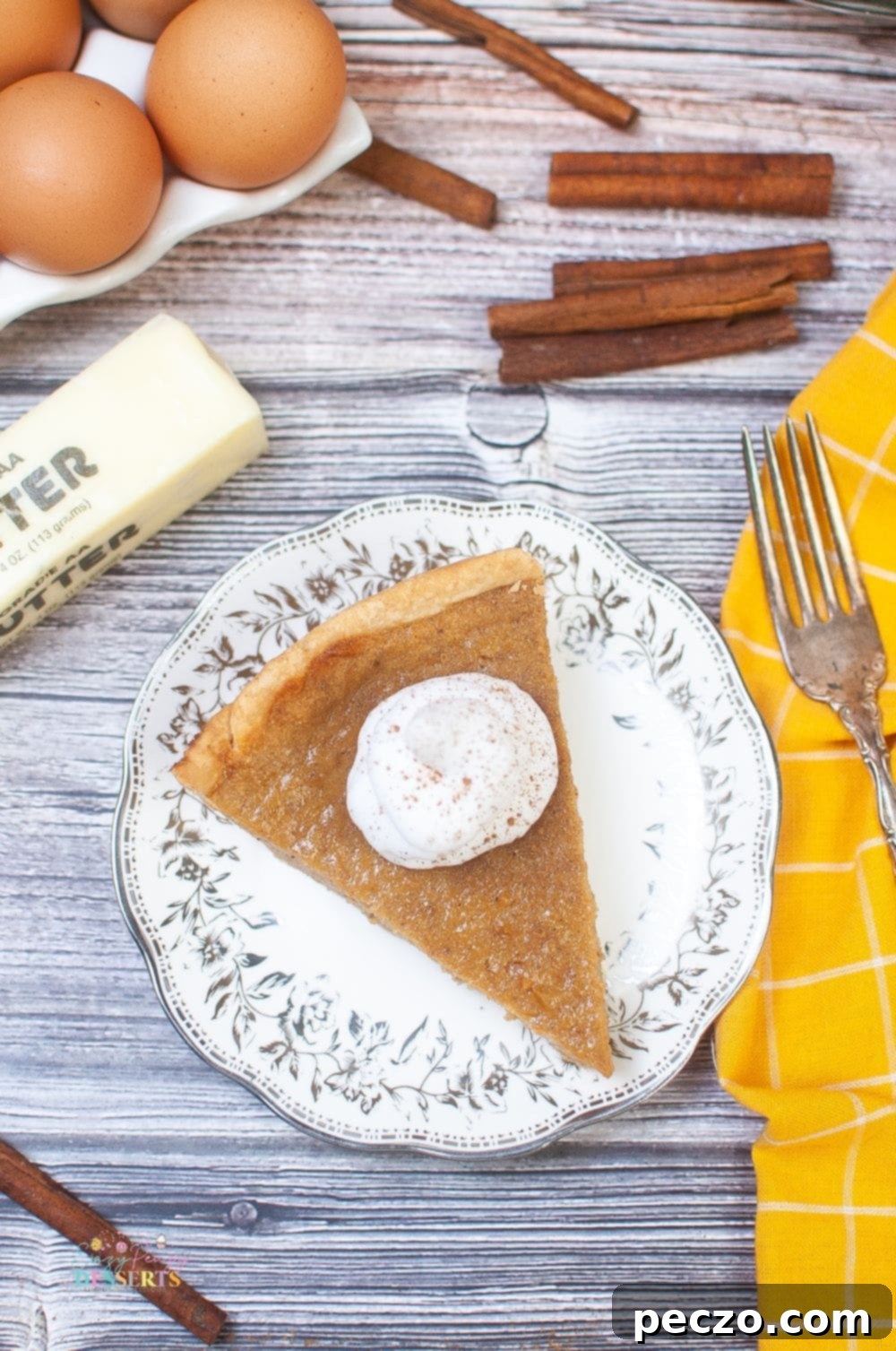 Homemade sweet potato pie - a warm, inviting dessert perfect for family gatherings