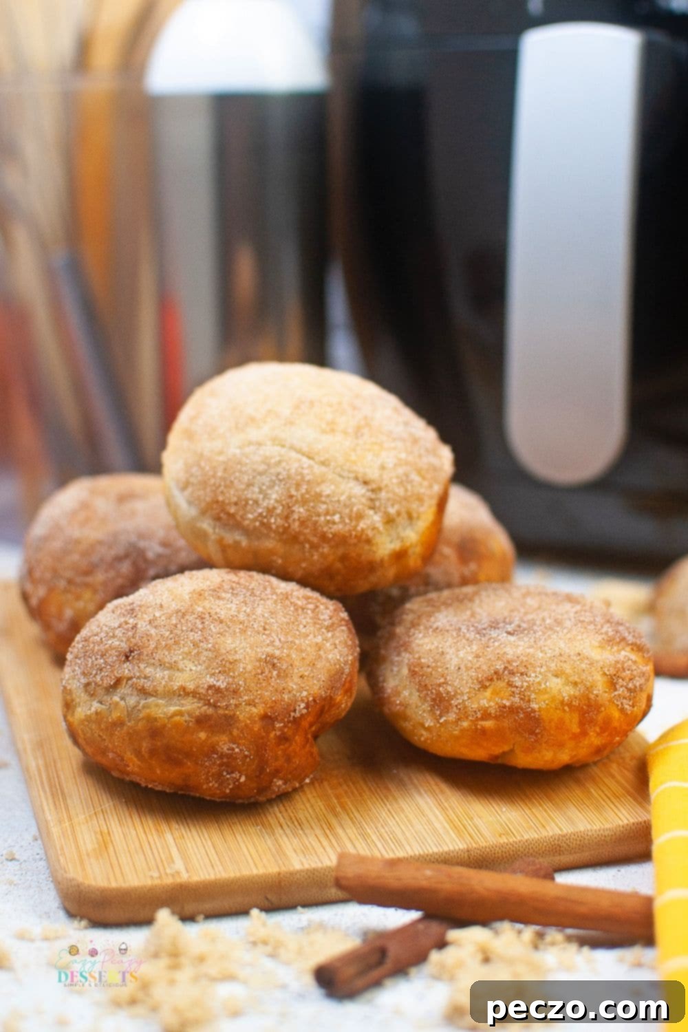 Air fryer pumpkin balls