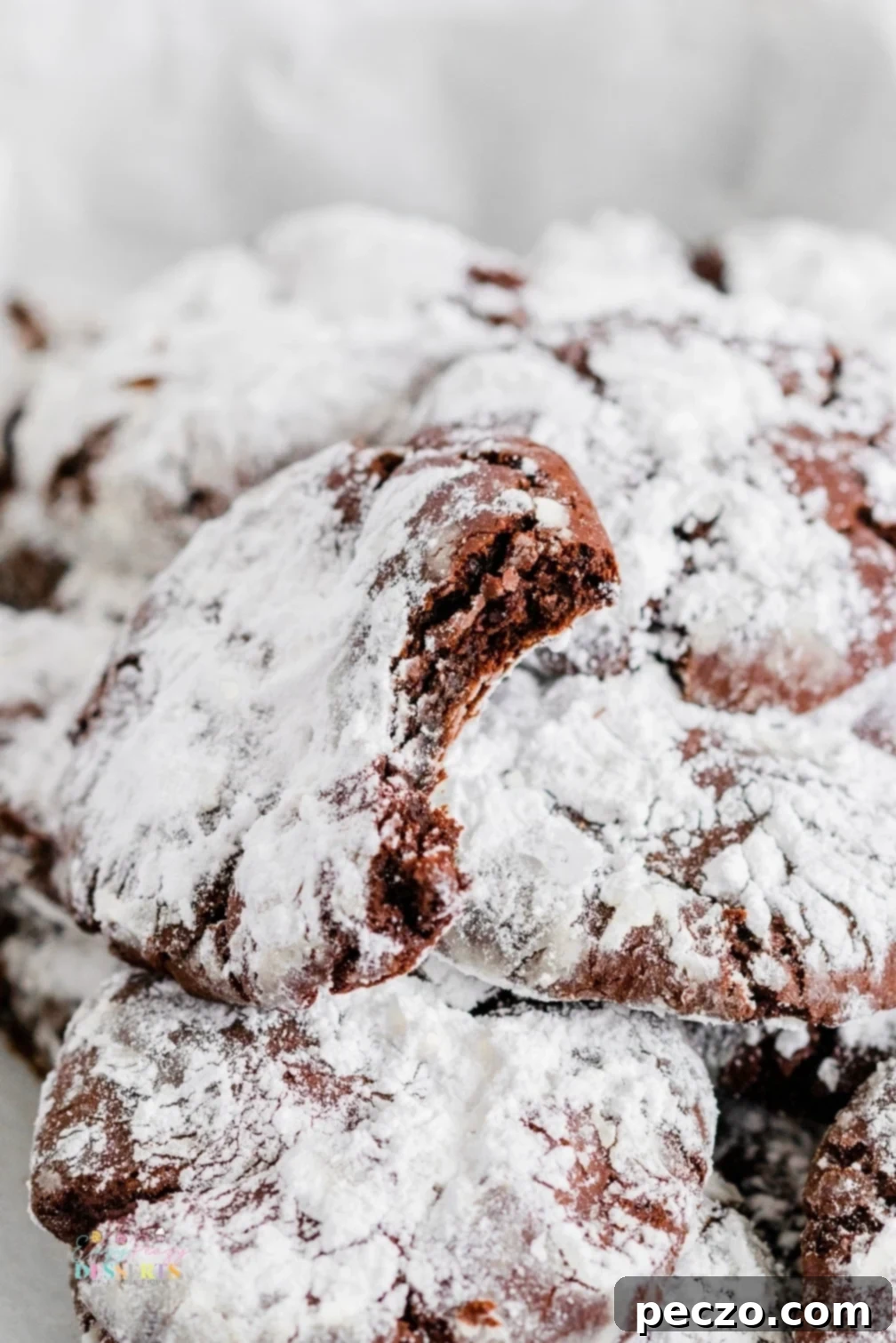 Chocolate crinkles recipe