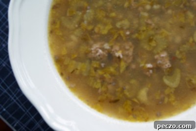 Sausage, Lentil & Barley Soup