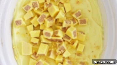 Frosted lemon crunch cake in slow cooker