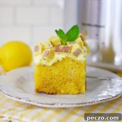 Lemon crunch cake recipe image