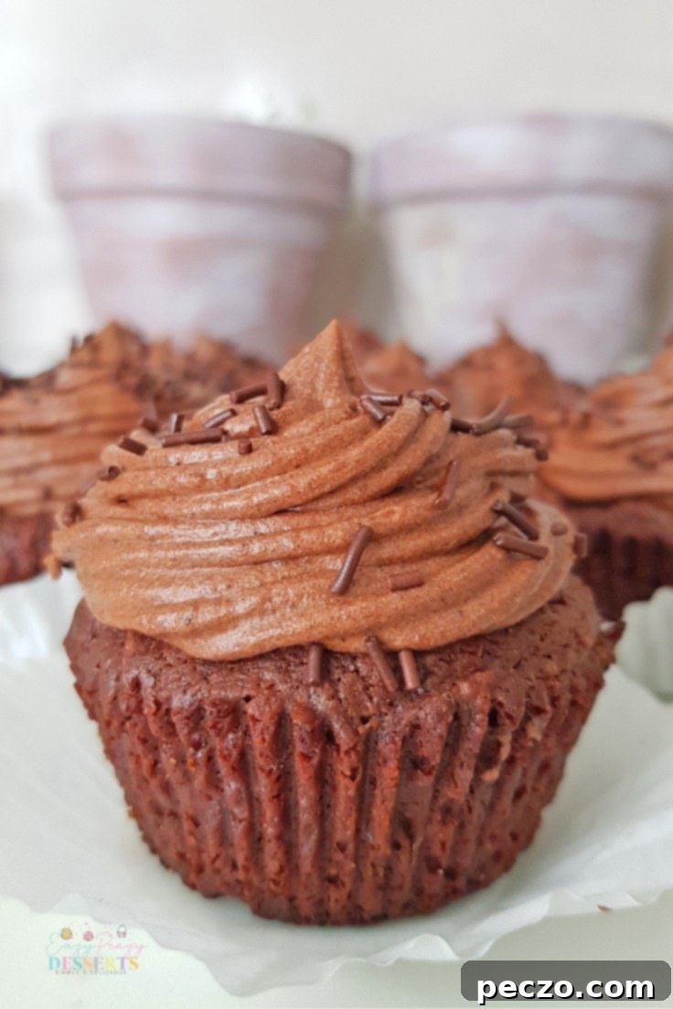 Easy chocolate cupcakes