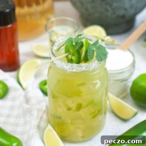Jalapeno margarita