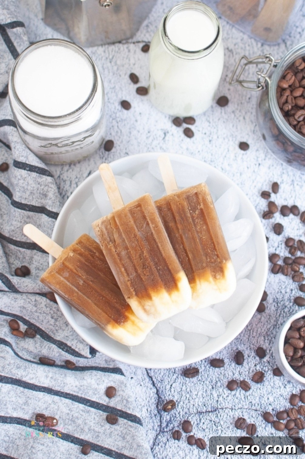 Coffee popsicles recipe