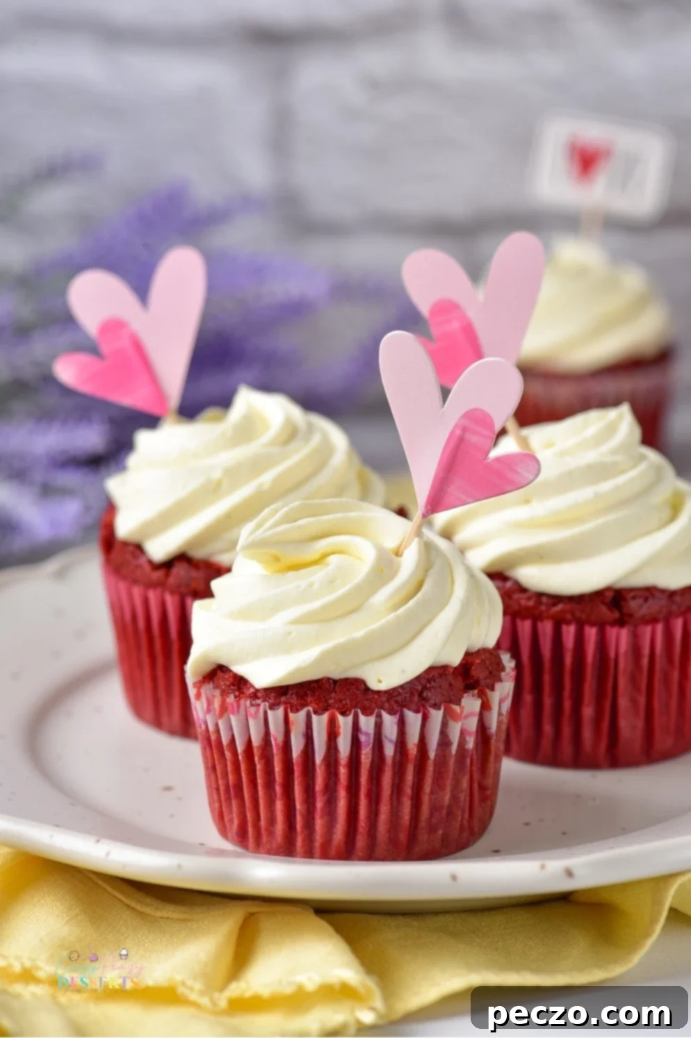 Valentine's day cupcakes