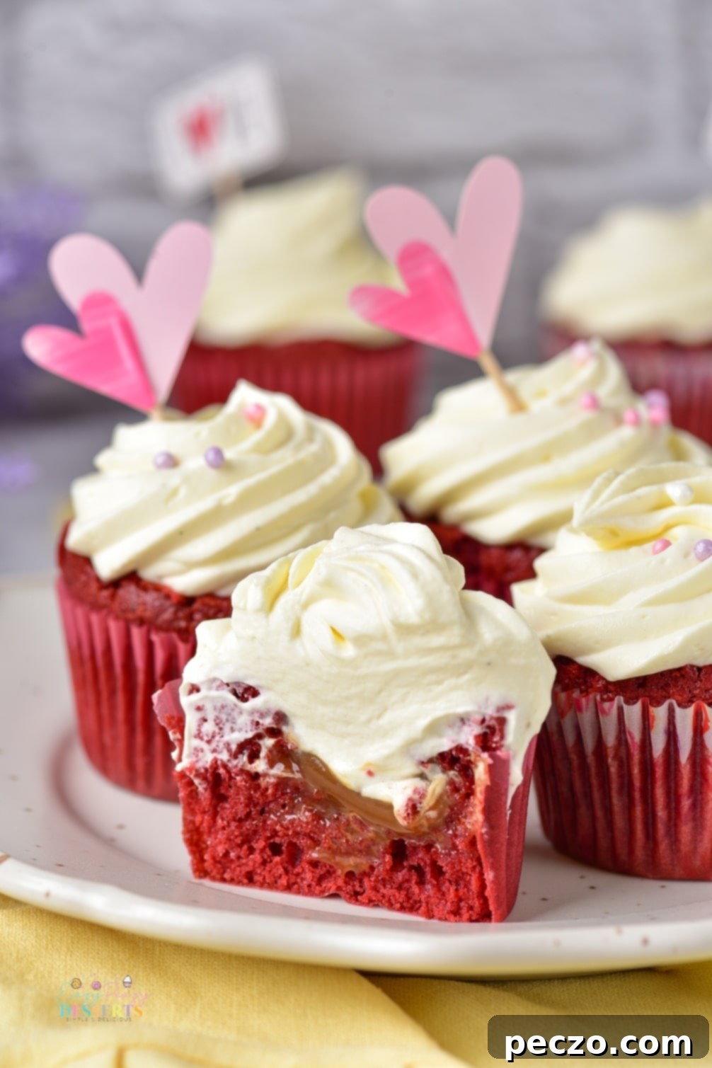 Red cupcakes