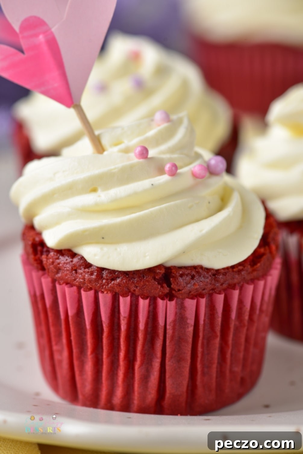 Velvet cupcakes