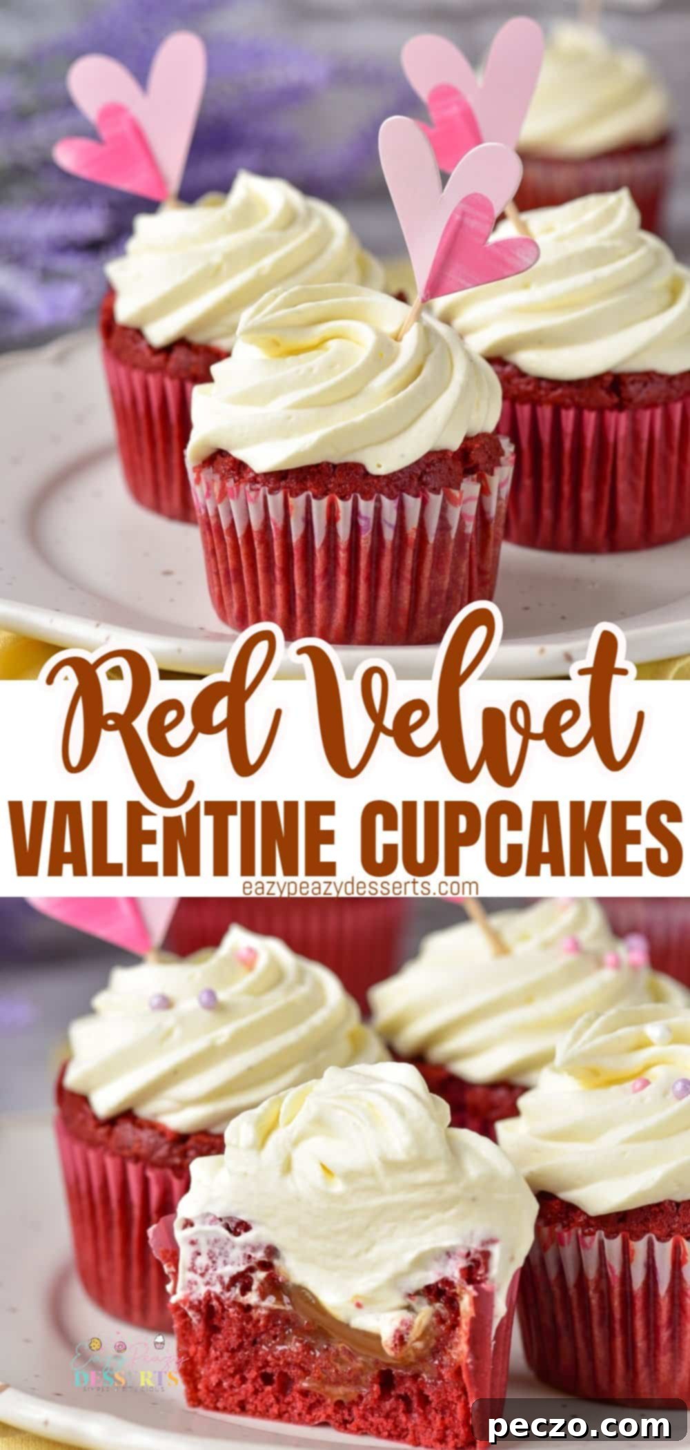 Valentine cupcakes