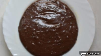 Brigadeiro mixture cooling on a plate