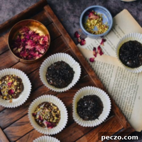 Brigadeiro balls ready to be served