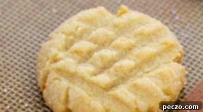 Baked peanut butter cookies cooling