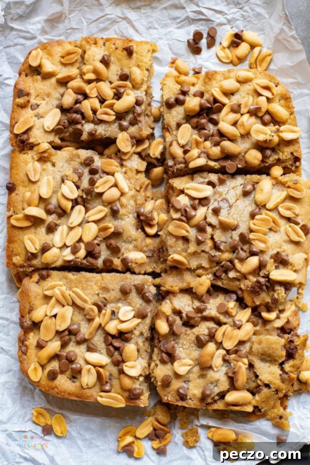 Peanut butter bars recipe