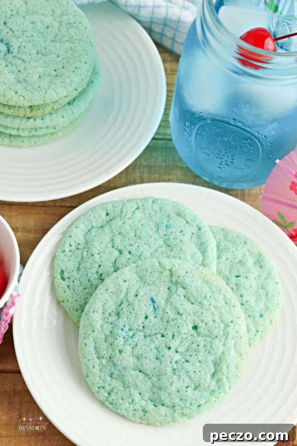 Ocean themed desserts
