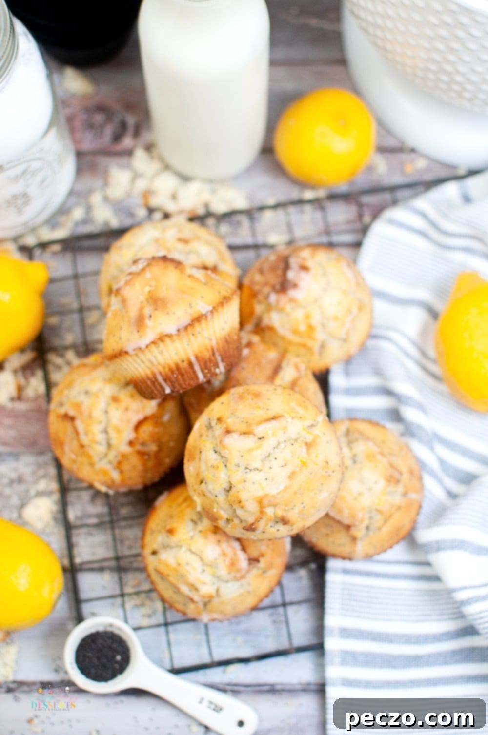 Poppy seed muffins