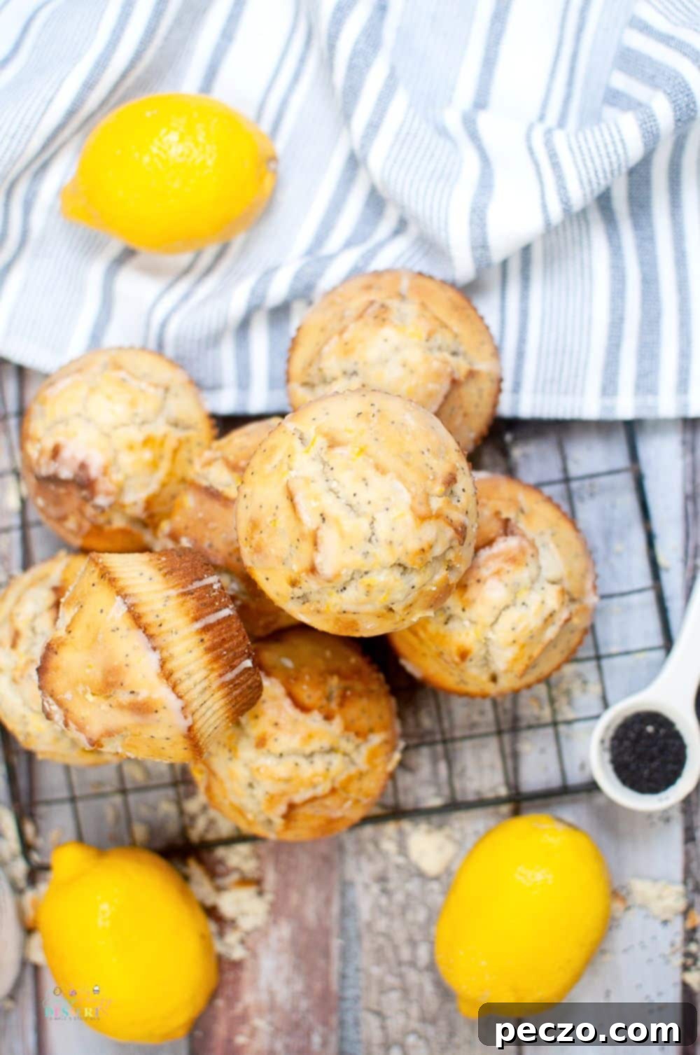 Lemon poppy seed muffin recipe