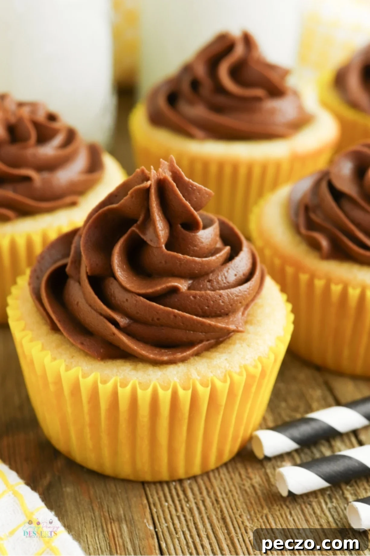 Yellow cupcakes are a nostalgic favorite for many reasons.