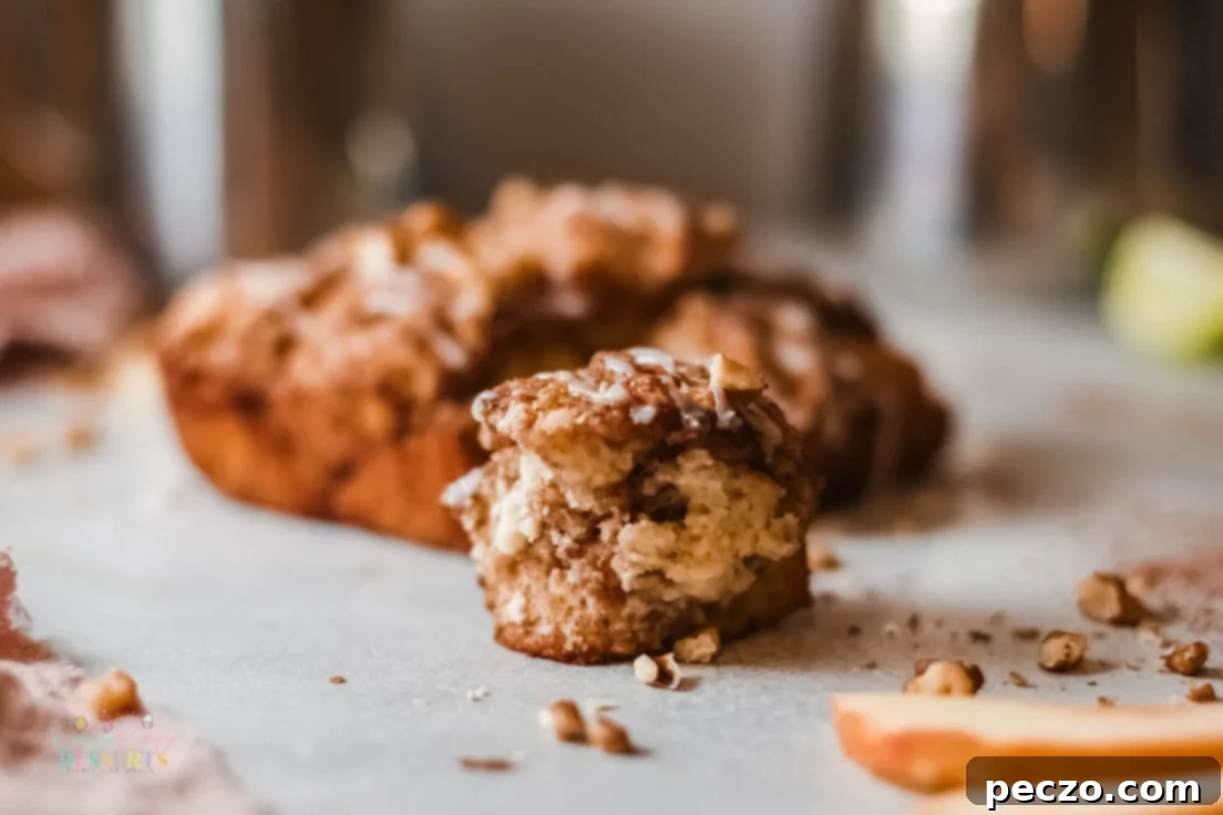 Delicious Apple Cinnamon Bread fresh out of the oven, with a warm, golden crust.