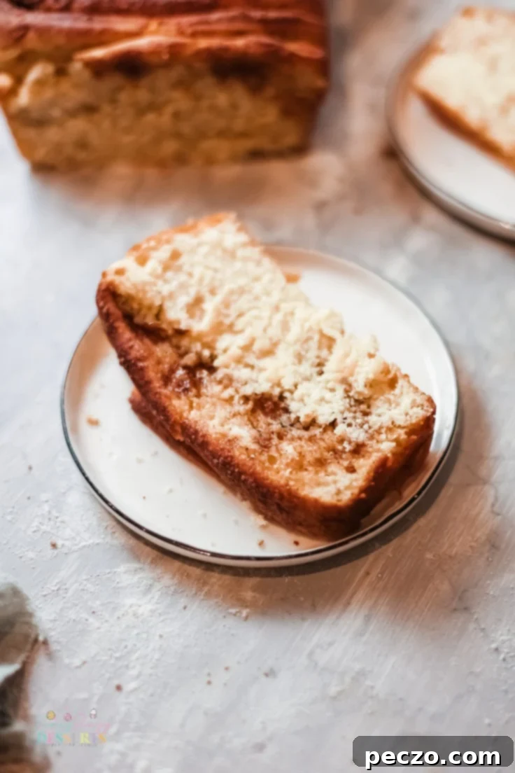 Cinnamon swirl loaf