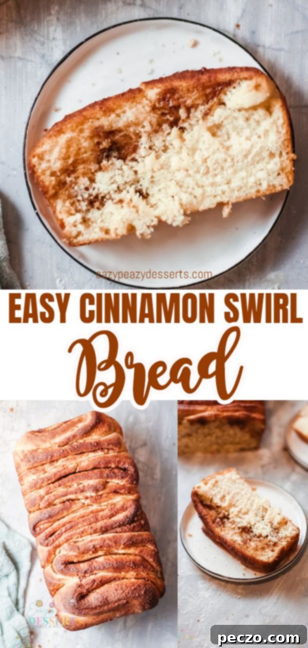 Cinnamon swirl bread